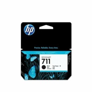 Cartucho de Tinta HP 711 Preto DesignJet Original
