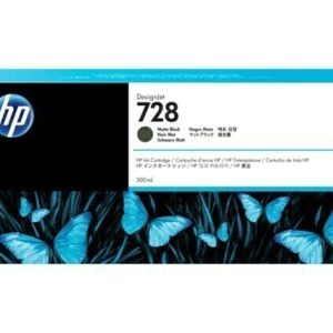 Cartucho de Tinta HP 728 Preto Fosco DesignJet Original