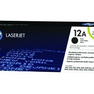 Cartucho de Toner HP 12A Preto LaserJet Original
