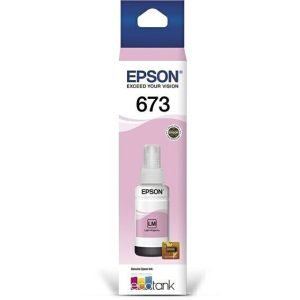 Garrafa para Ecotank L800 magenta claro T673 - T673620AL - Epson