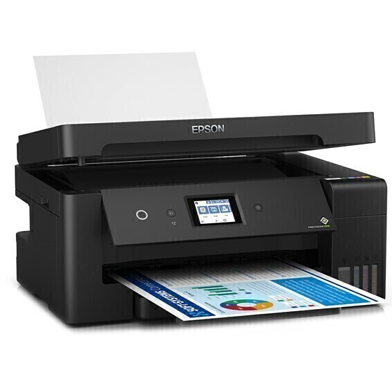 Impressora Multifuncional tanque de tinta Ecotank Wifi A3 L14150, Colorida, Wi-Fi, Conexão Ethernet, Conexão USB, Bivolt - Epson - Imagem 2