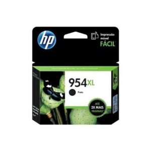 Cartucho de Tinta HP 954XL Preto de Alto Rendimento Original