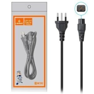 Cabo de Força Tripolar para Fonte de Notebook 1.5 Metros