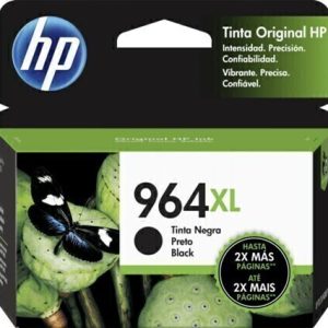 Cartucho de Tinta HP 964XL Preto de Alto Rendimento Original