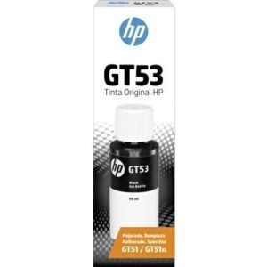 Frasco de Tinta HP GT53 Preto Original