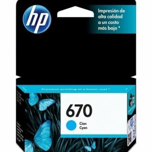 Cartucho de Tinta HP 670 Ciano Advantage Original
