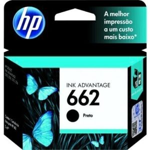 Cartucho de Tinta HP 662 Preto Advantage Original