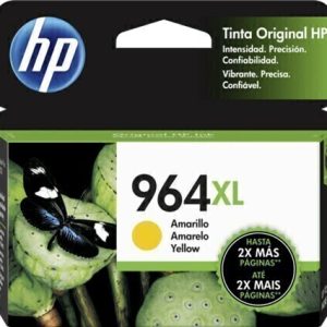 Cartucho de Tinta HP 964XL Amarelo de Alto Rendimento Original