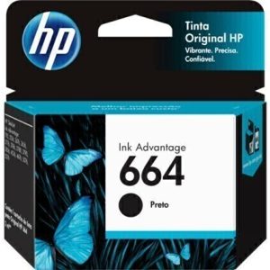 Cartucho de Tinta HP 664 Preto Advantage Original